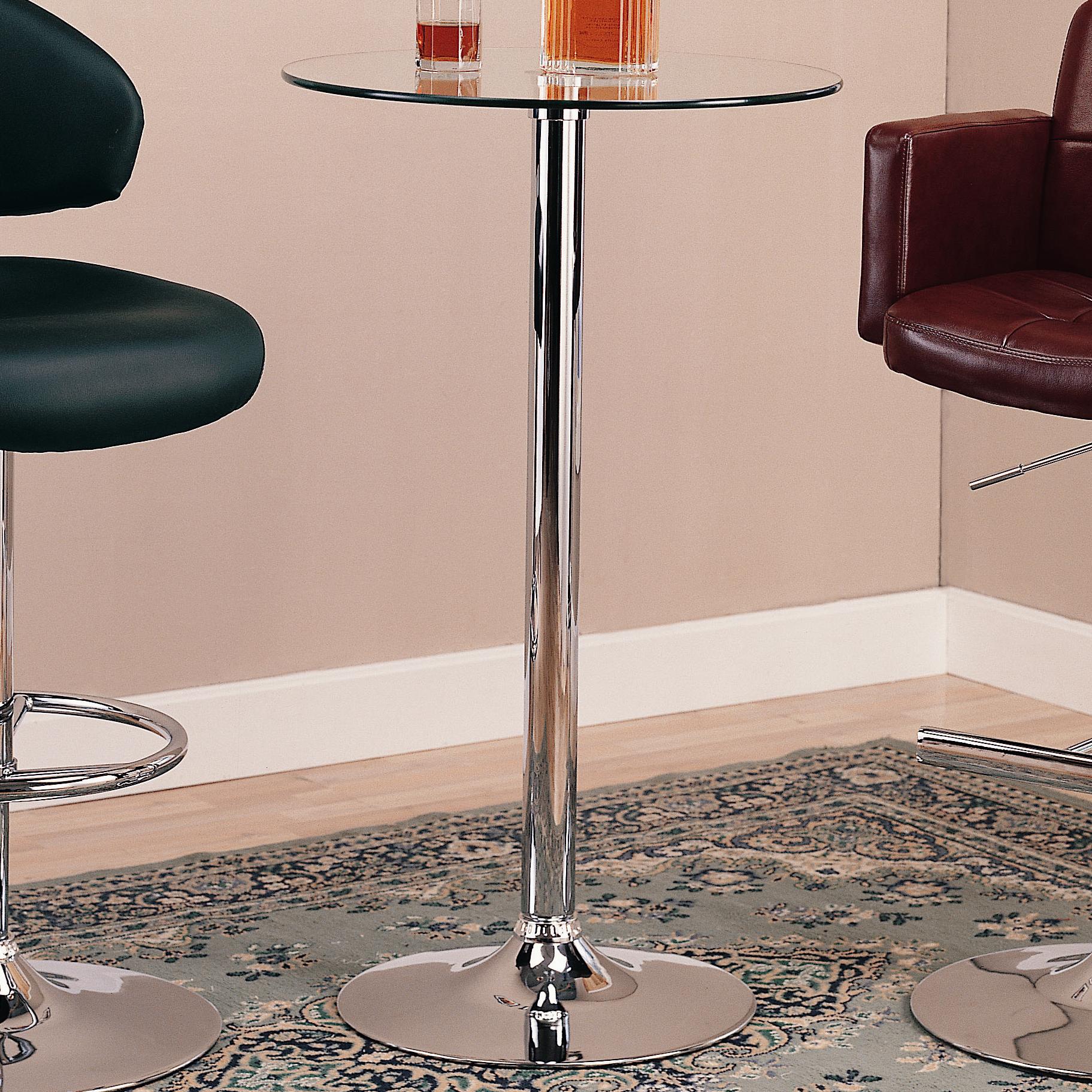 Coaster Bar Units and Bar Tables 120341 Round Bar Table with